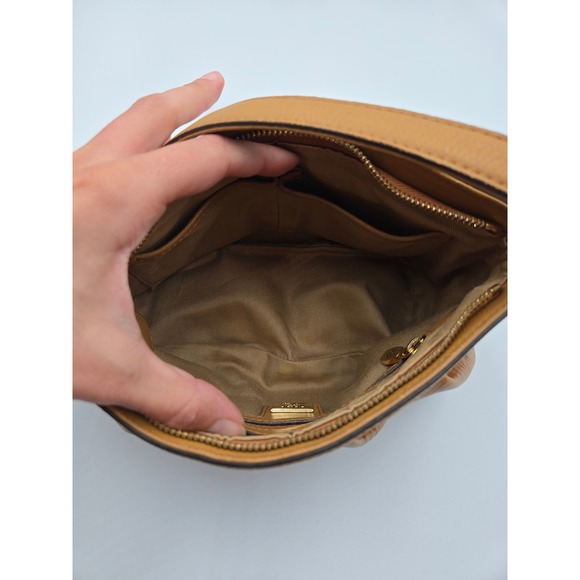 MCM Monogram Shoulder Bag‎ Designer Purse Handbag Top Handle Small - Picture 7 of 8